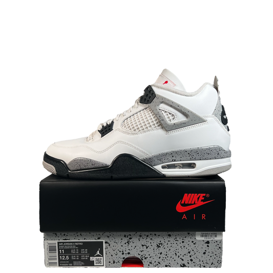 Jordan 4 White Cement (2025) Size 11 USED s21157