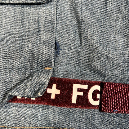 Marite Francois Girbaud Strapped Jeans Size 36 USED x17660