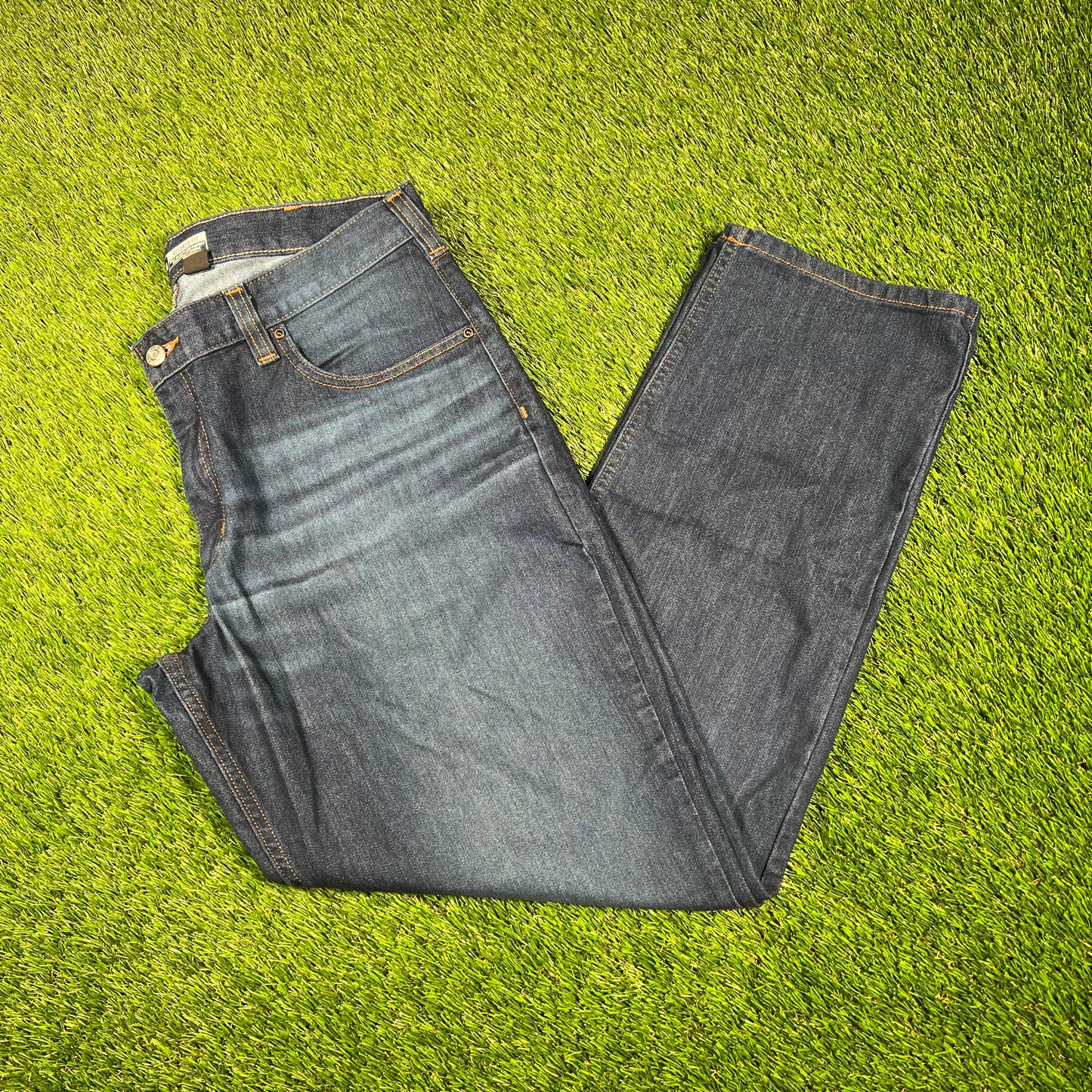 Modern Carhartt Relaxed Fit Blue Jeans Size 36 USED v17527