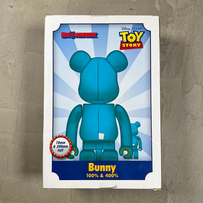 Bearbrick Disney Pixar Toy Story 4 Bunny 100% / 400% Set NEW x18664