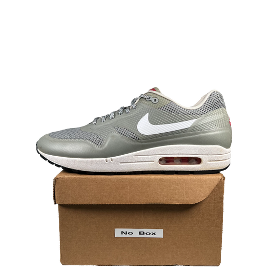 Nike Air Max 1 Hyperfuse Matte Silver (2012) Size 9.5 USED s19490