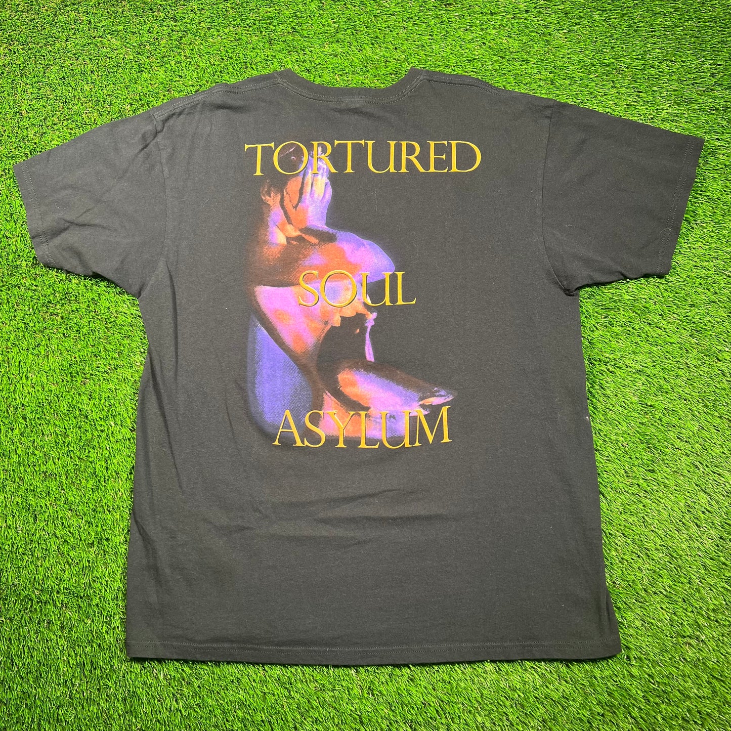2011 Cradle of Filth Tortured Soul Asylum Black Tee Size XL USED v18679