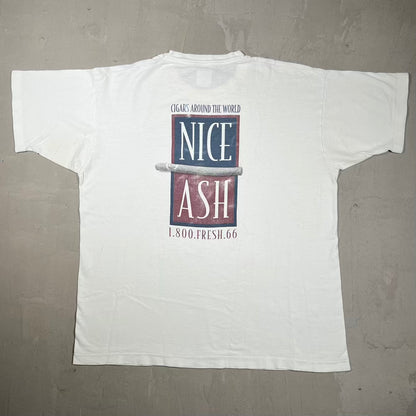 1990s Cigars 1800.Fresh White Tee Size XL USED v20070