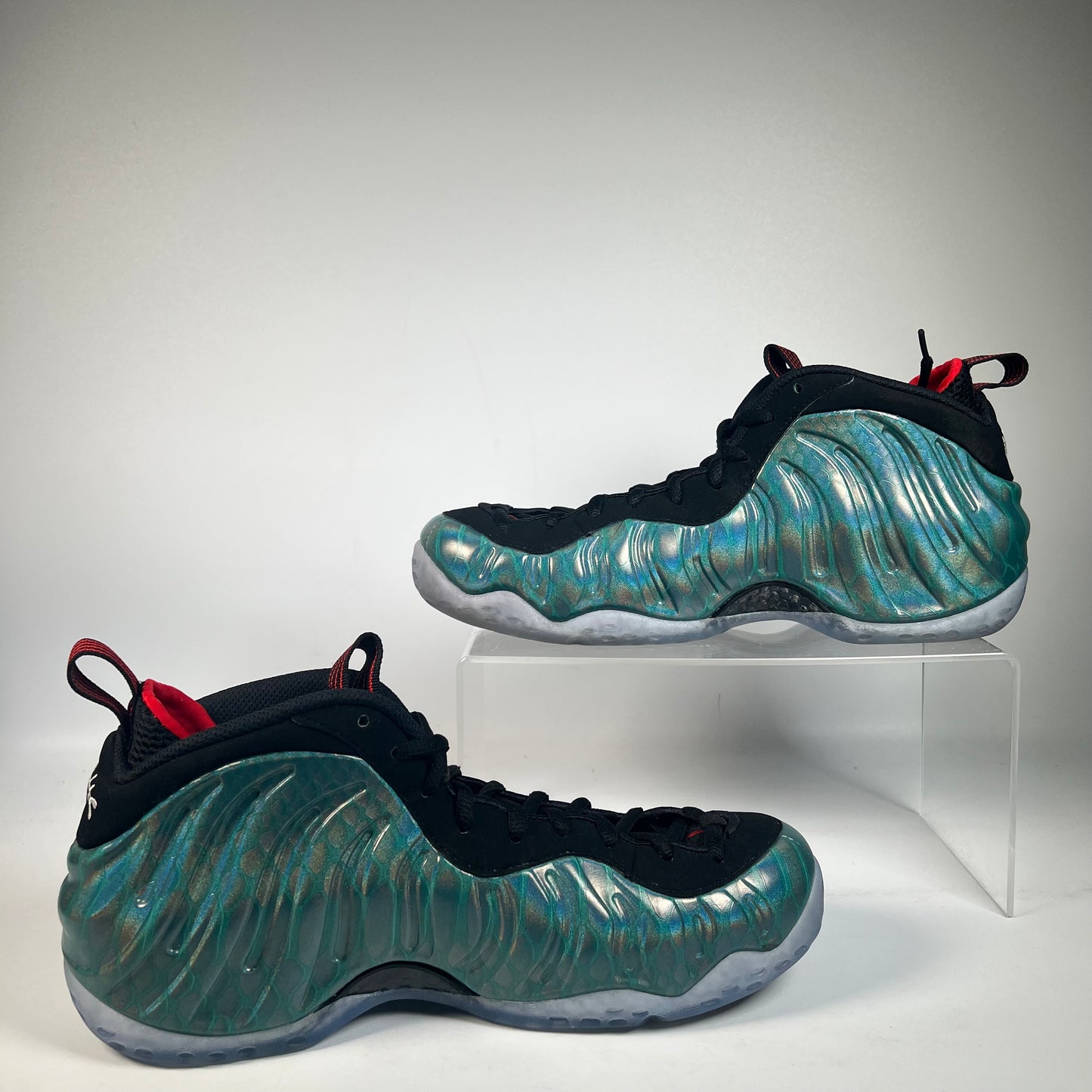 Nike Foamposite One Gone Fishing (2015) Size 10 USED s21986