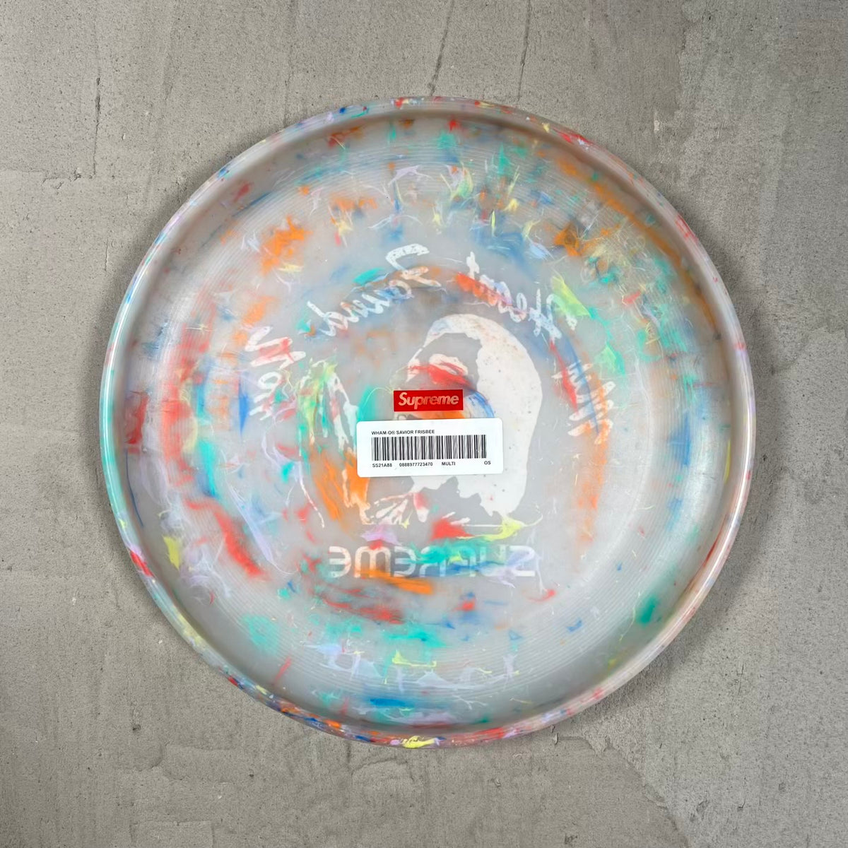 Supreme Wham-o Savior Multicolor Frisbee NEW x18660