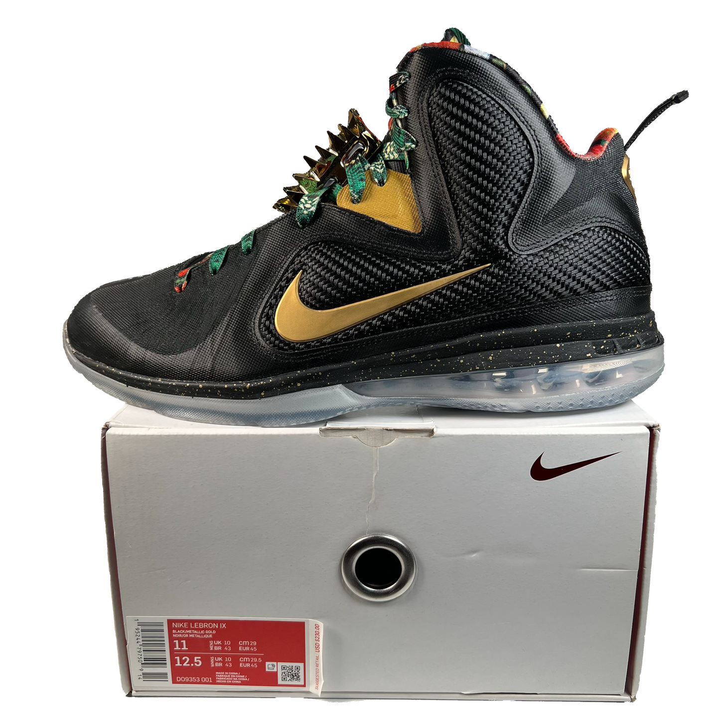 Lebron 9 Watch The Throne (2022) Size 11 NEW s22076