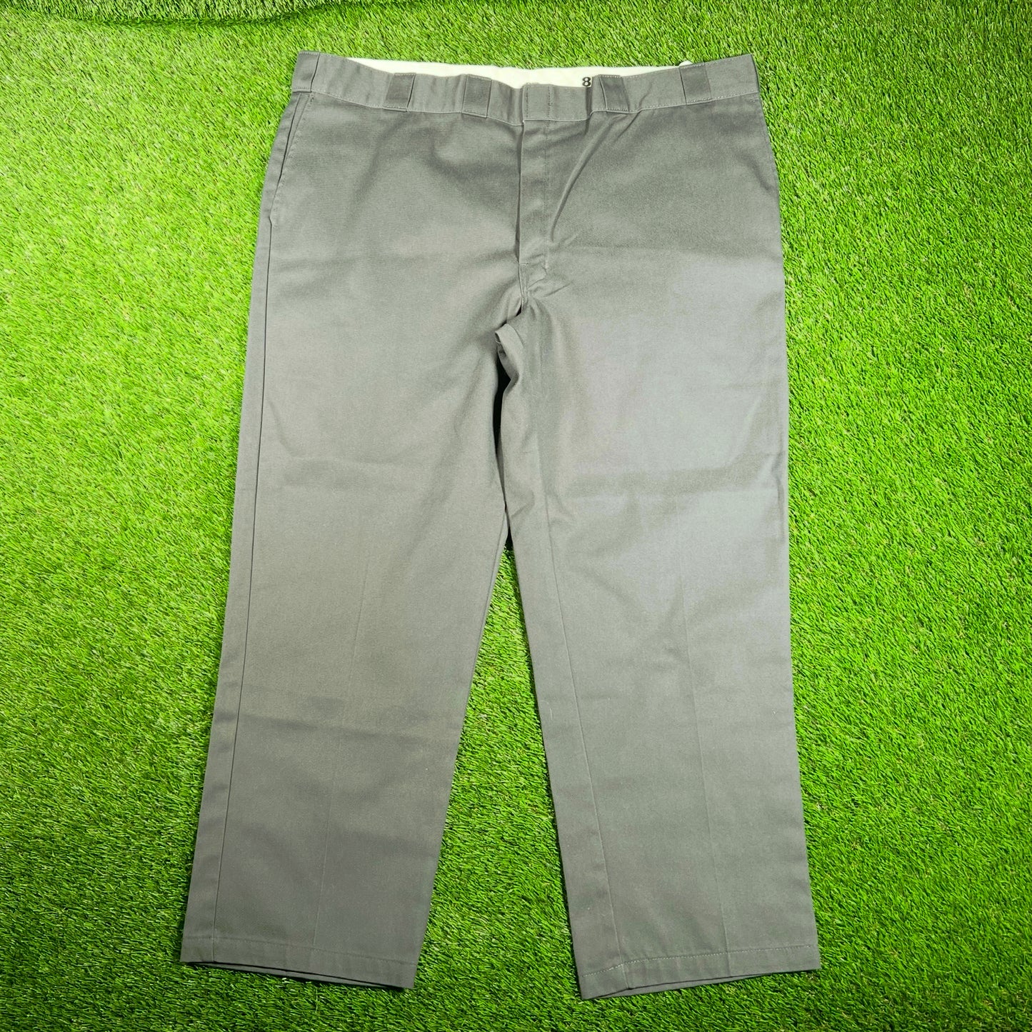 Dickies Straight Leg Grey Pants Size 46x30 USED v18079