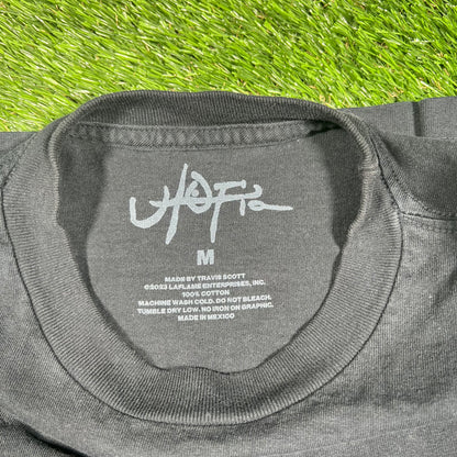 Travis Scott Utopia Skull Face Black Longsleeve Size Medium USED x15178