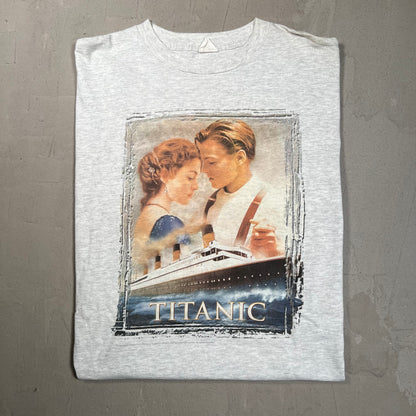 Titanic 1998 Warner Bros Tee Size XL USED v9326