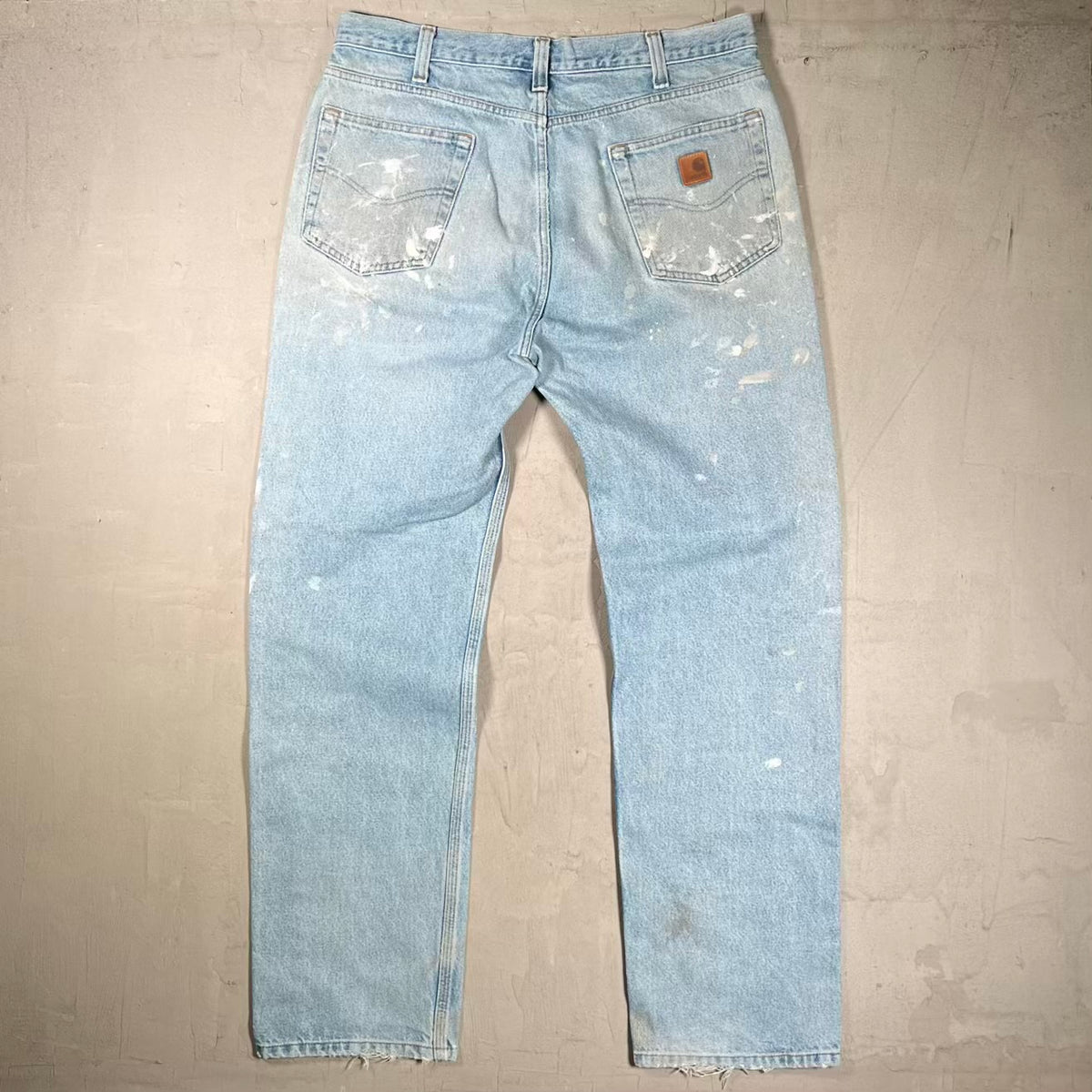 Y2K Carhartt Blue Denim Jeans Size 36 USED v20434