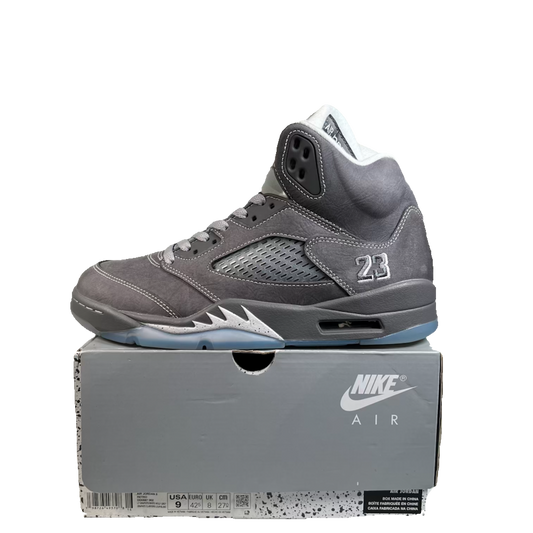 Jordan 5 Wolf Grey (2025) Size 9 USED s23282