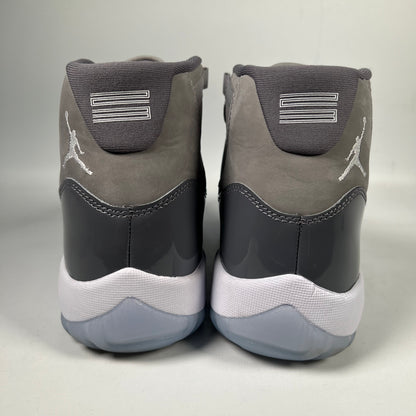 Jordan 11 Cool Grey (2021) Size 8.5 USED s20695