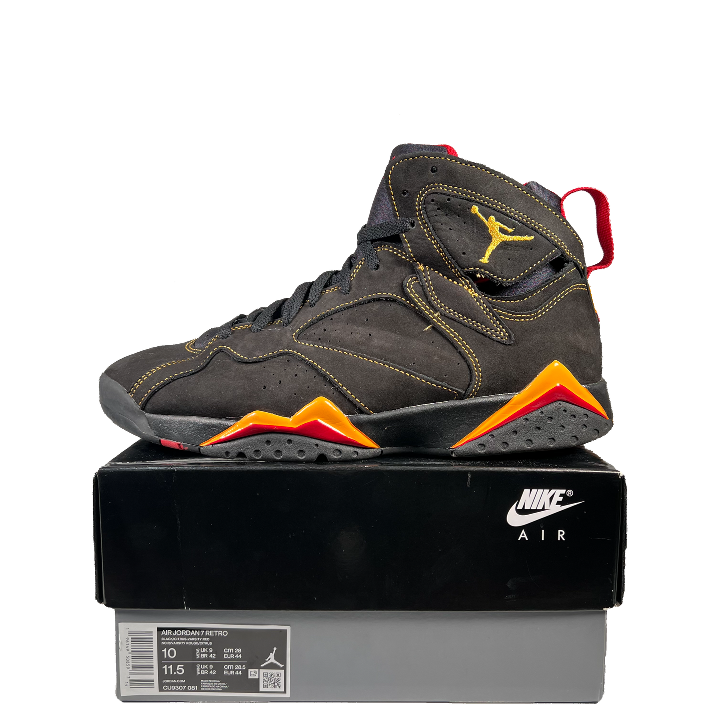 Jordan 7 CItrus (2022) Size 10 USED s20211