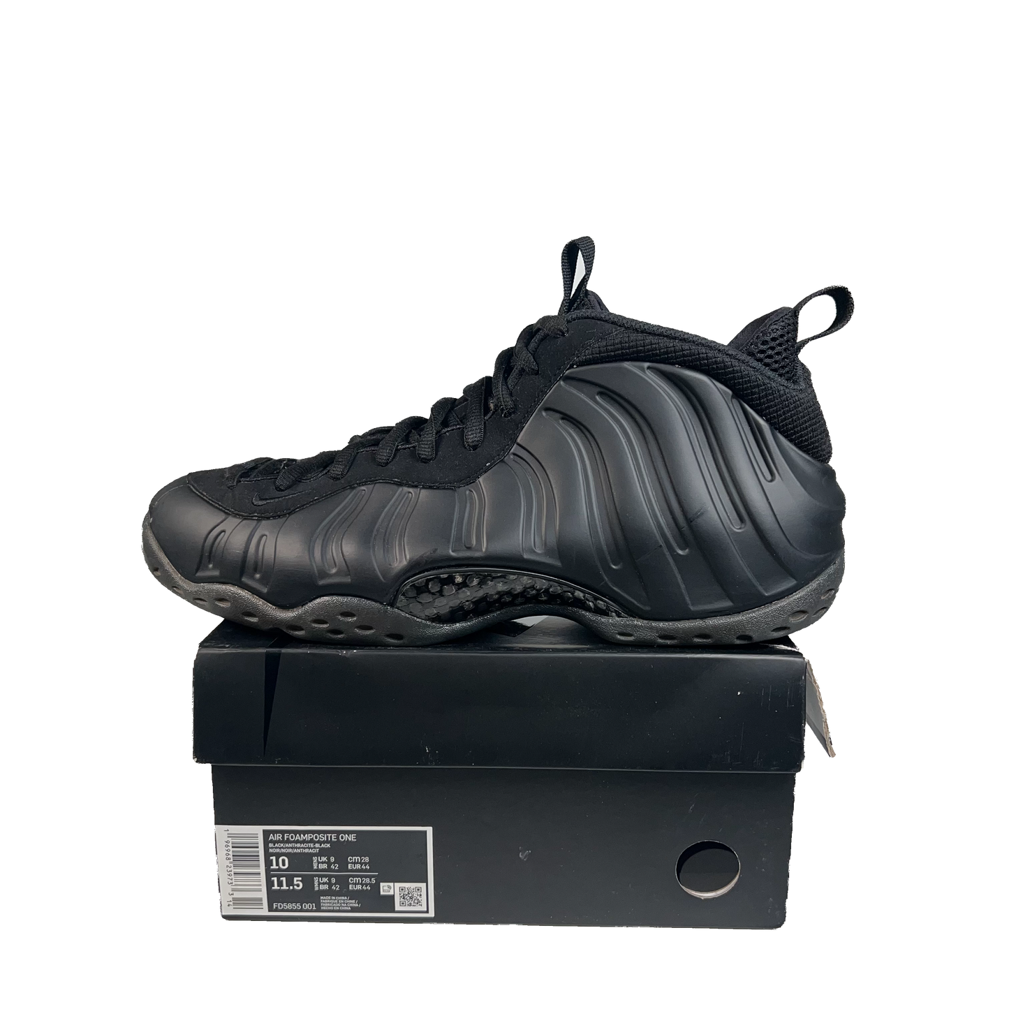 Nike Air Foamposite Anthracite (2023) Size 10 USED s22065