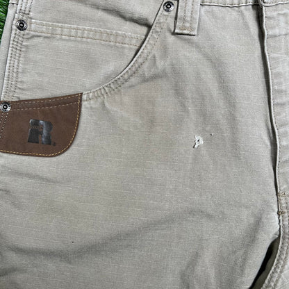 Y2K Wrangler Khaki Workwear Size 34 USED v18186