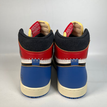 Jordan 1 Fragment Union LA Varsity Red Sport Royal (2025) Size 10.5 NEW s22053