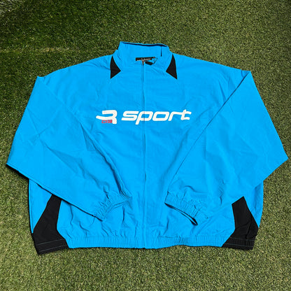 GV Gallery R Sport Bermuda Blue Track Jacket Size Medium NEW x13963