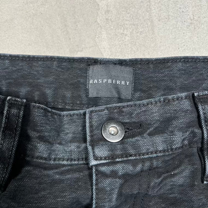 GV Gallery Raspberry Hills Double Knee Workwear Black Pants Size Small NEW x18685