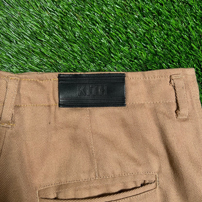 Kith Brown Khaki Joggers Size 32 USED x16032