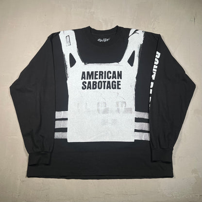 ASAP Rocky Awge Bulletproof Vest Longsleeve Size Large USED x17164