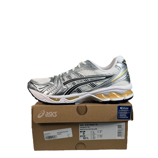 Asics Gel-Kayano 14 Tai Chi Yellow (2024) Size 9 USED s22015