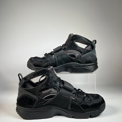 Nike Air Trainer Huarache Corteiz Black (2024) Size 10.5 USED s21459