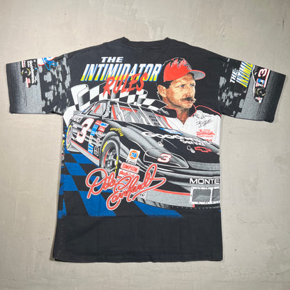 1996 Dale Earnhardt "The Intimidator" Full Print Tee Size Large USED v15734