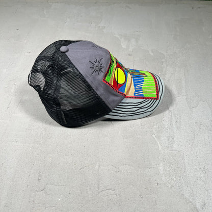 Supreme Reaper Mesh Back 6 Panel Grey (2025) USED x17302