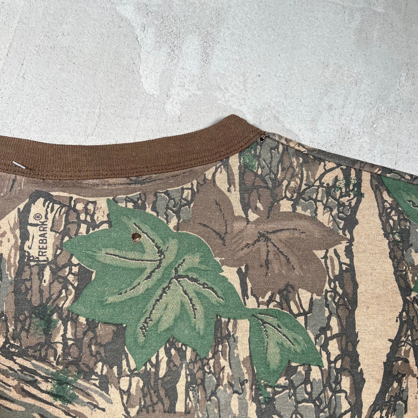 2000s Rebark Camo Tee Size 3XL USED v17720