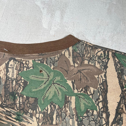 2000s Rebark Camo Tee Size 3XL USED v17720