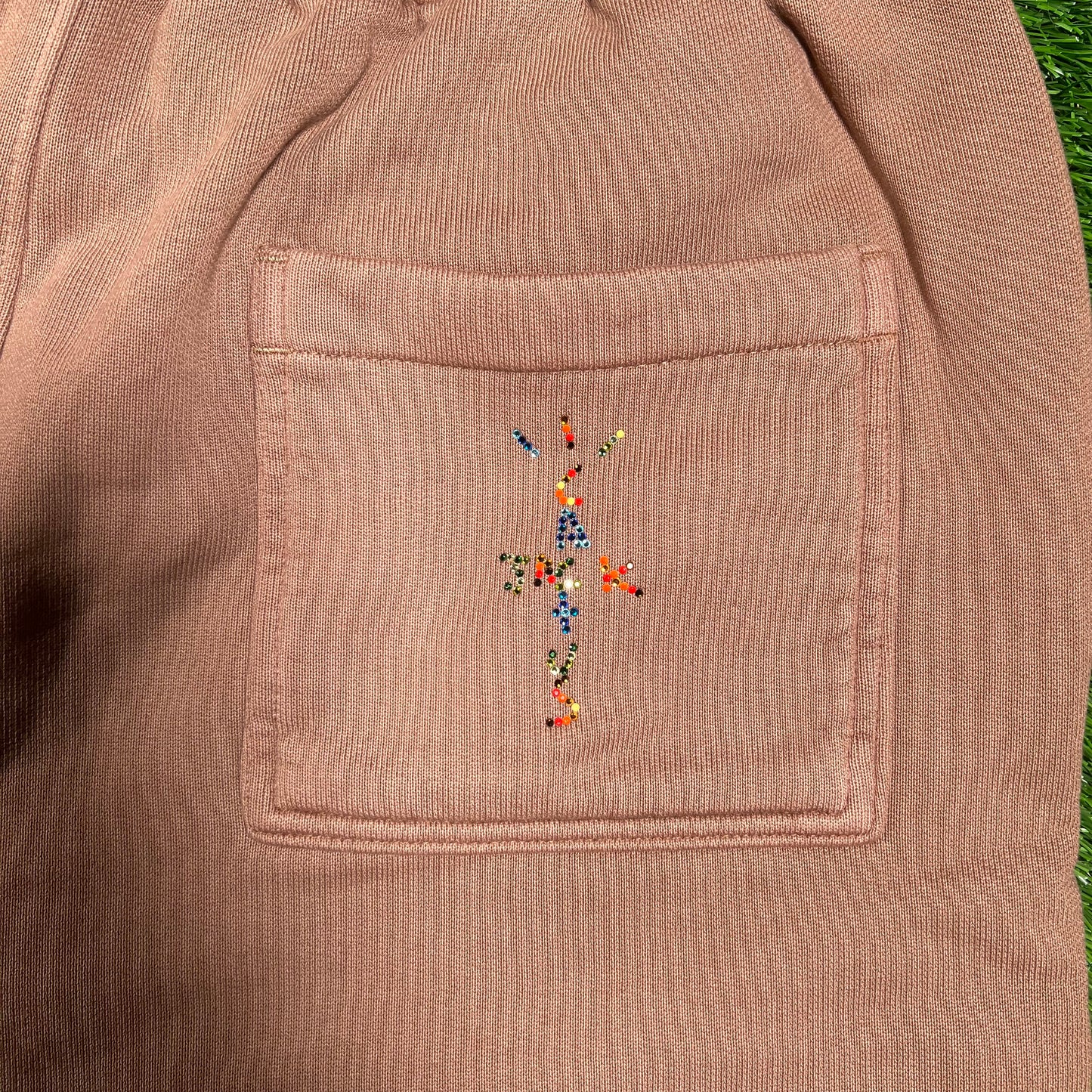 Jordan Travis Scott Archaeo Brown Sweatpants Size XL NEW x16164