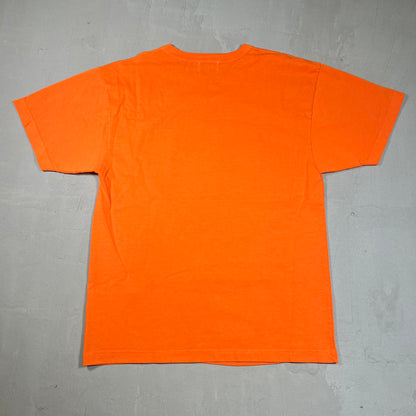 Warren Lotas New York Pick Up Basketball Orange Tee Size Medium NEW x11907