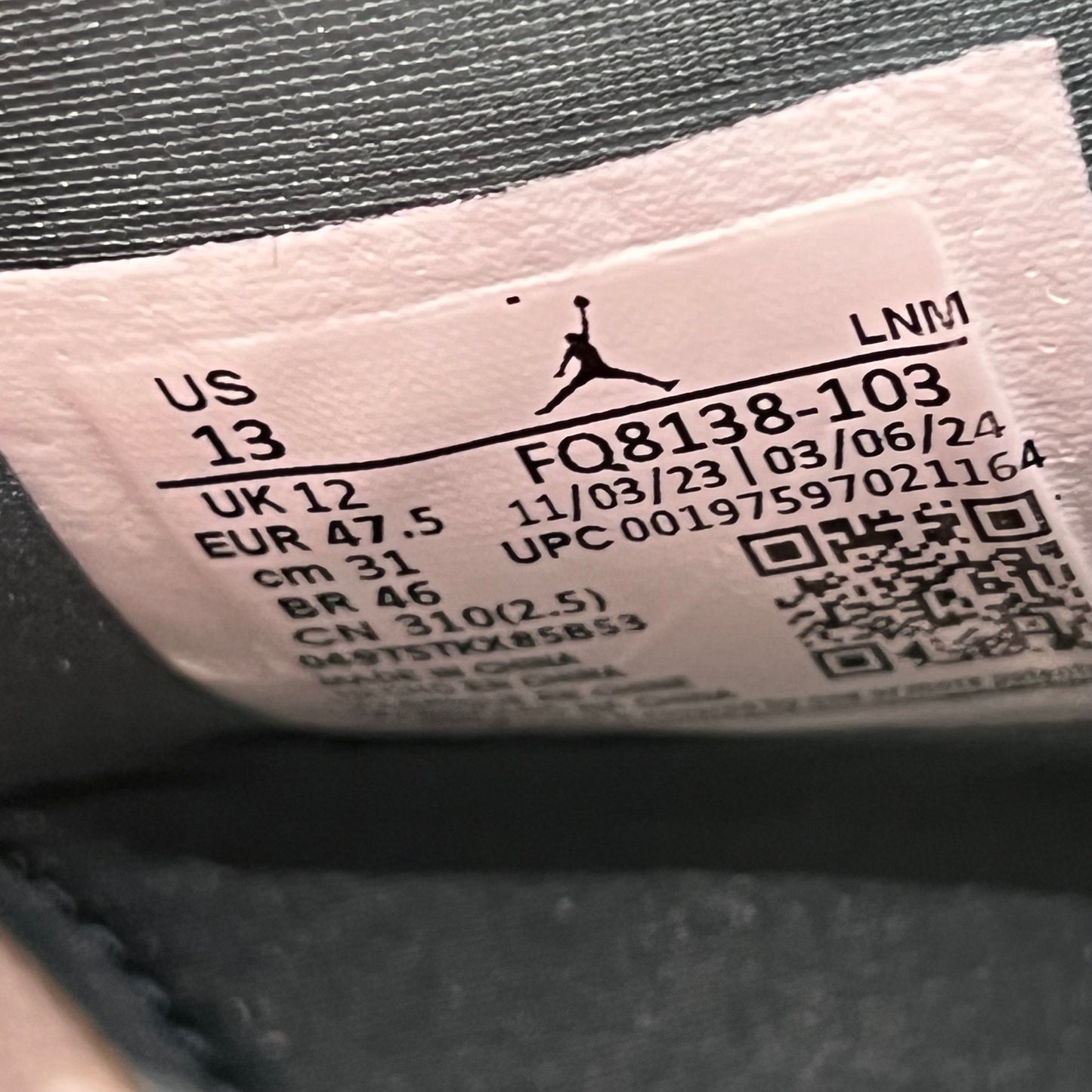 Jordan 4 Oxidized Green (2024) Size 13 USED s22278