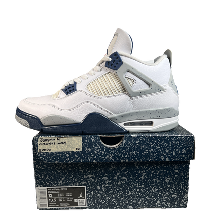 Jordan 4 Midnight Navy (2022) Size 12 USED s22980