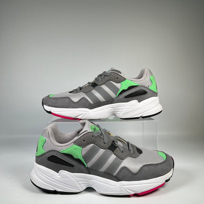 Adidas Yung-96 Grey Shock Pink (2018) Size 9.5 USED s19487