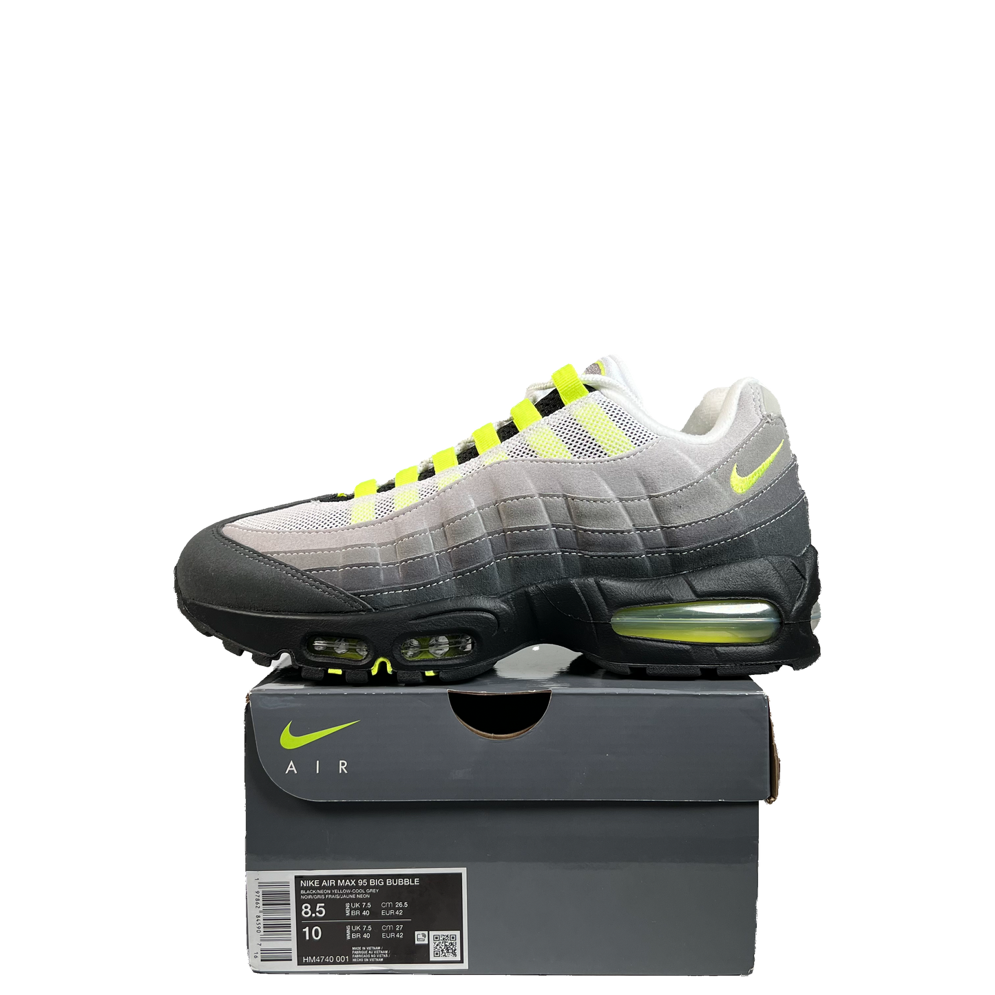 Nike Air Max 95 OG Big Bubble Neon (2026) Size 8.5 NEW s21787