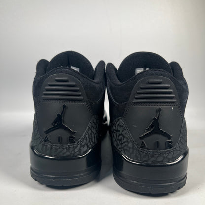 Jordan 3 Black Cat (2025) Size 8.5 USED s21047