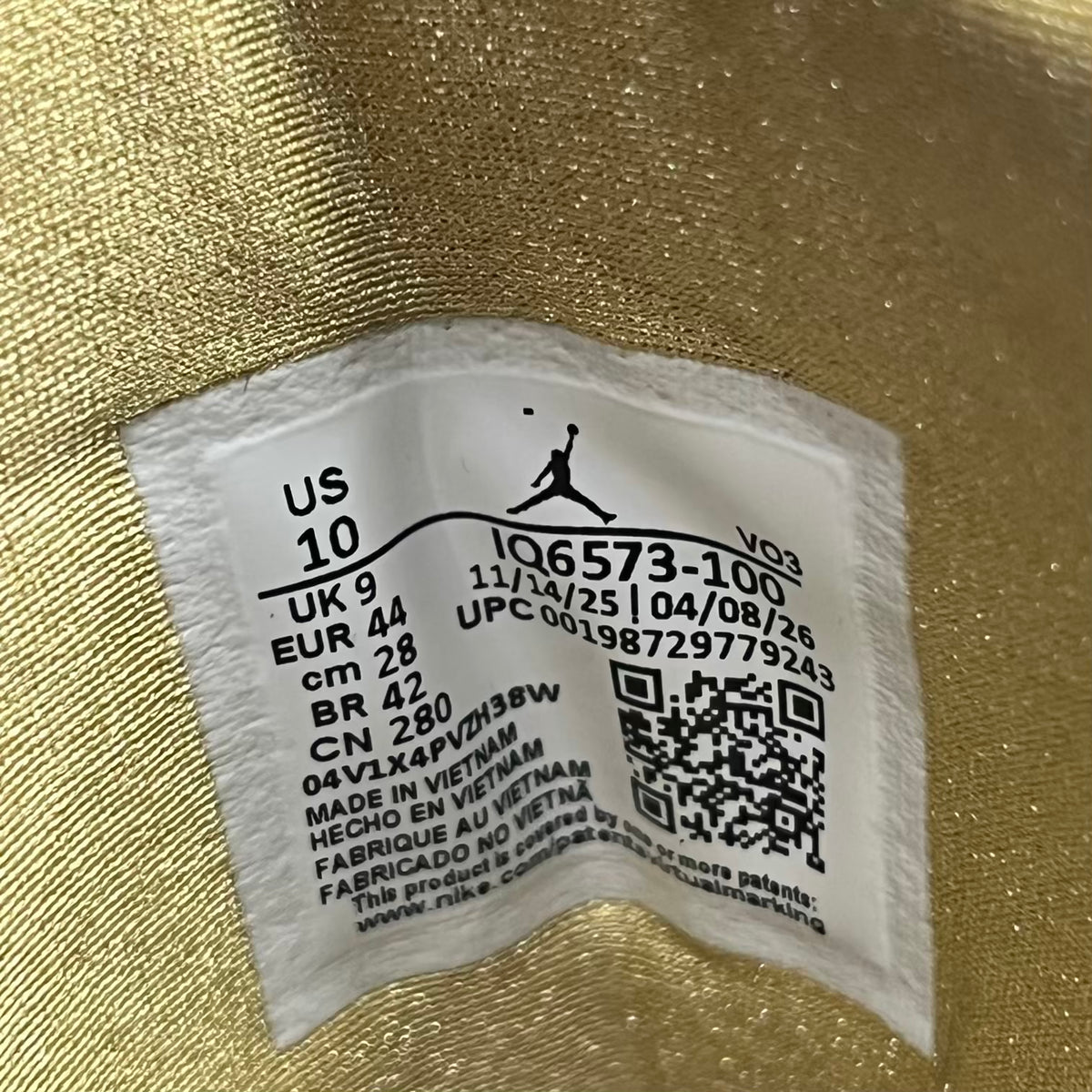 Jordan 7 Miro (2026) Size 10 NEW s23588