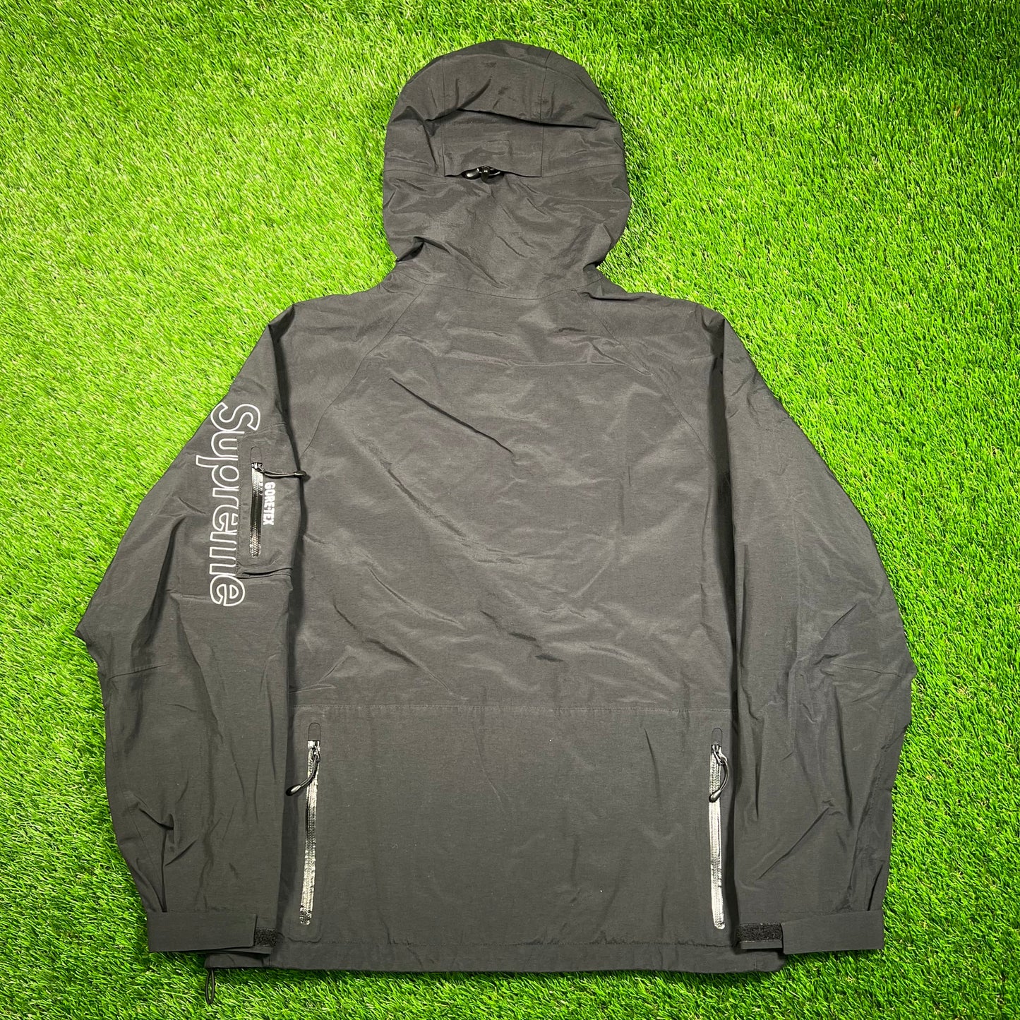 Supreme Goretex Tech Shell Black Jacket (2021) Size Medium USED x16790