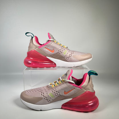 Nike Air Max 270 Barely Rose Stone Mauve (2020) Size 7m / 8.5w USED s17931