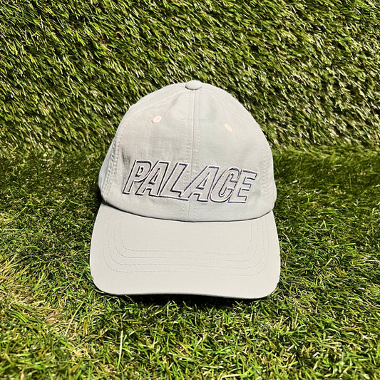Palace Light Blue Logo Dad Hat USED x13512