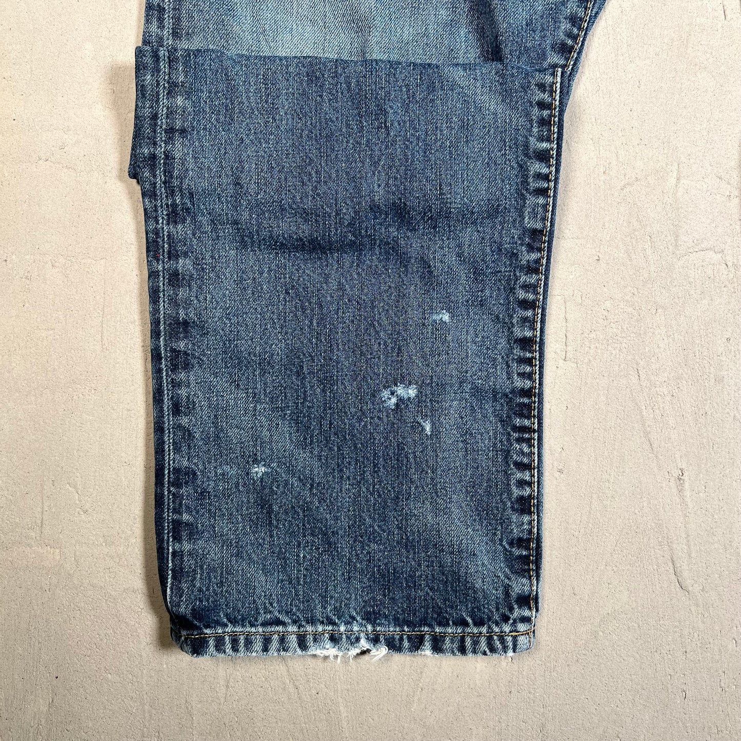 Y2K Polo Ralph Lauren Blue Denim Jeans Size 38 USED v19571