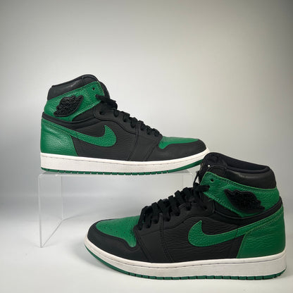 Jordan 1 High Pine Green Black (2020) Size 10.5 USED s19942
