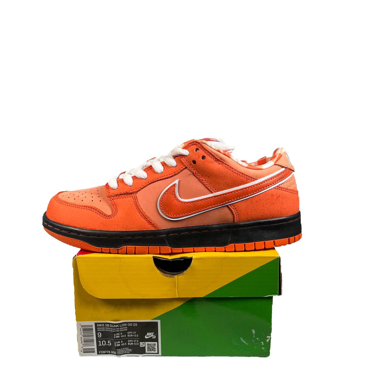 Nike SB Dunk Orange Lobster (2022) Size 9 NEW s22455