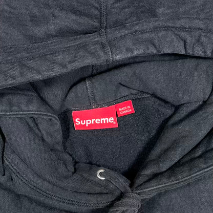 Supreme Black Box Logo Hoodie (2021) Size Large USED x18870