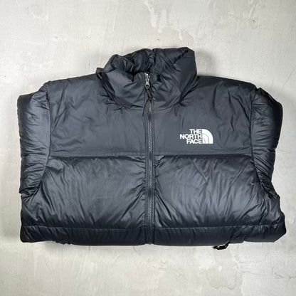 North Face 700 Series Black Puffy Jacket Size Large USED v20259