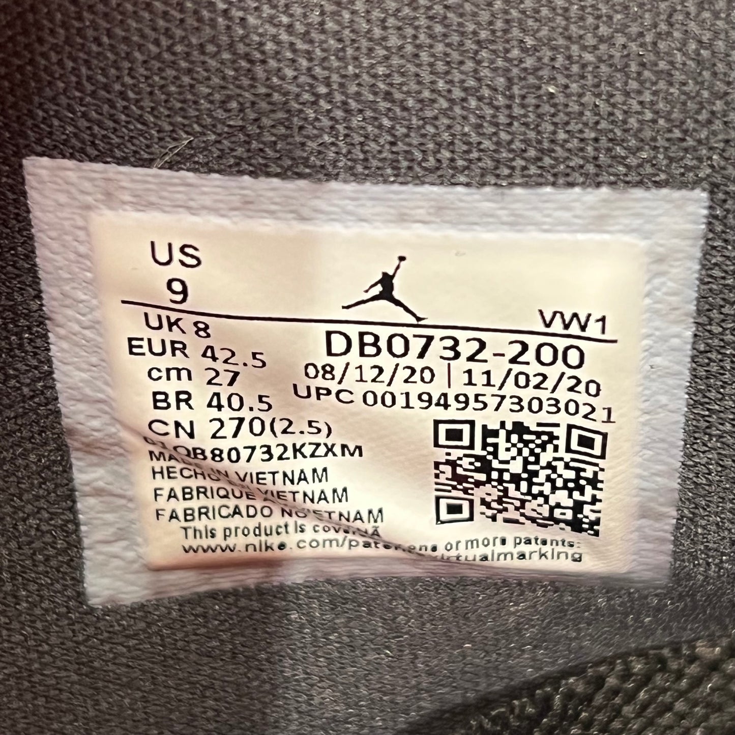 Jordan 4 Taupe Haze (2021) Size 9 USED s7545