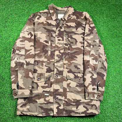 Weatherproff Woodland Courdoy Jacket Size Large USED v18535