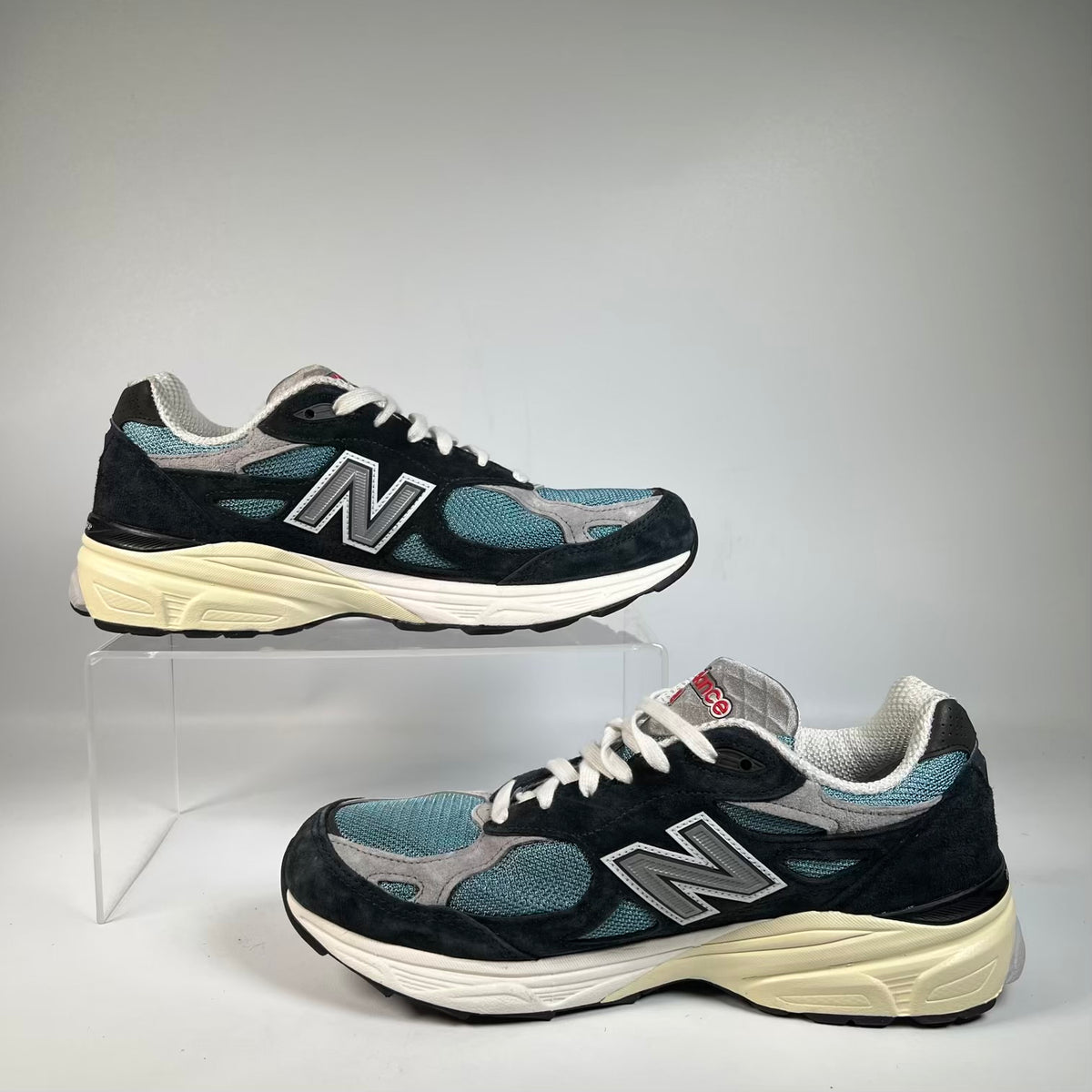 New Balance 990v3 MiUSA Teddy Santis Navy Castlerock (2022) Size 9 USED s23455