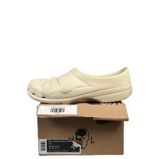 Warren Lotas Skull Obligatory Foam Shoe Bone Size 11 NEW s10853
